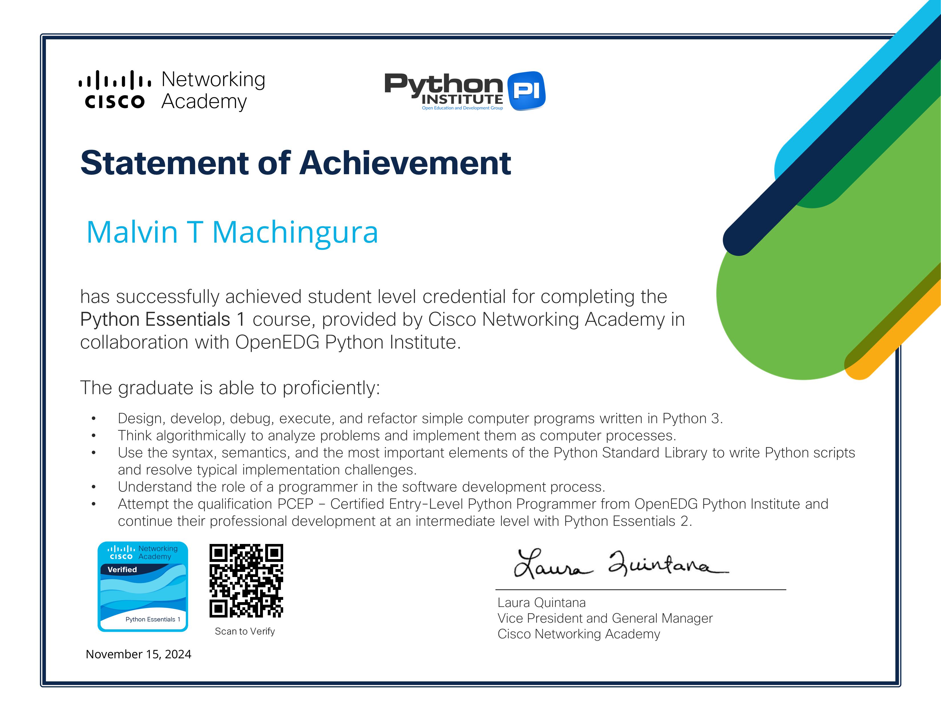 python certificate 1